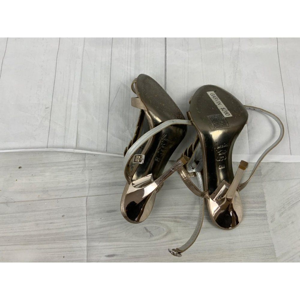 Marciano Silver Sandals. Sz 5.5 - Picture 5 of 5